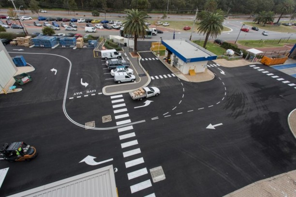 New asphalt at the West Australian
